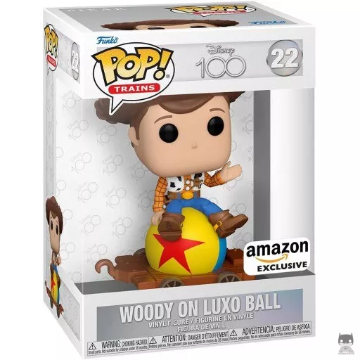Figurine Funko POP Woody dur la Balle de Luxo (Exclusive)