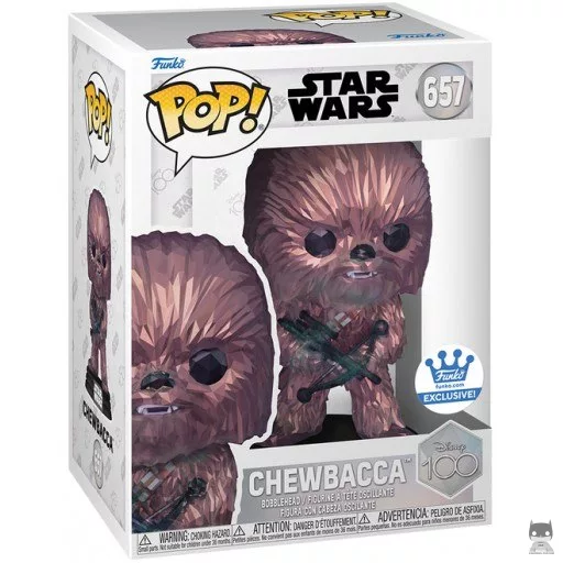 Figurine Funko POP Chewbacca (Facet) (100 ans de Disney)