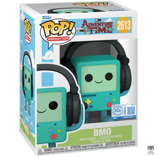 Figurine Funko POP BMO avec casque (Adventure Time)