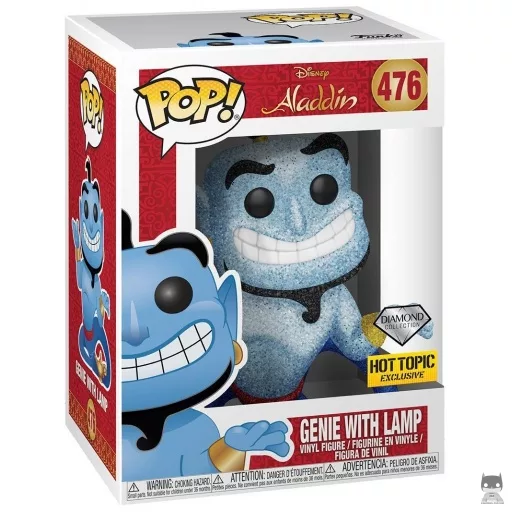 Figurine Funko POP Génie avec lampe (Diamond Glitter) (Aladdin)