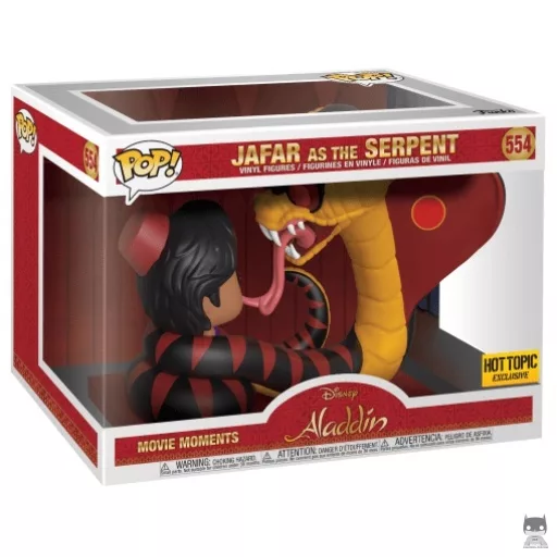 Figurine Funko POP Jafar en Serpent (Aladdin)