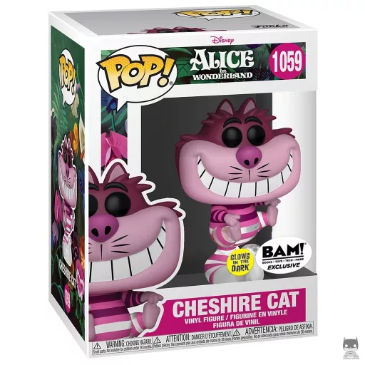 Figurine Funko POP Chat du Cheshire (Glow in the Dark) (Alice au Pays des Merveilles)