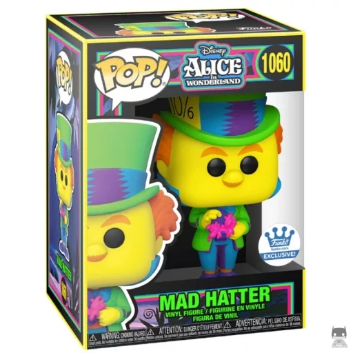 Figurine Funko POP Chapelier Fou (Blacklight) (Alice au Pays des Merveilles)