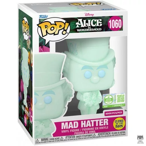 Figurine Funko POP Chapelier Fou (Glow in the Dark) (Alice au Pays des Merveilles)