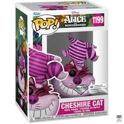 Figurine Funko POP Chat du Cheshire (Diamond Glitter) (Alice au Pays des Merveilles)