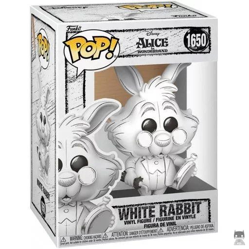 Figurine Funko POP Lapin Blanc (Esquisse) (Alice au Pays des Merveilles)