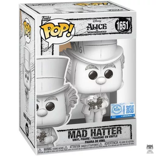 Figurine Funko POP Chapelier Fou (Sketched) (Alice au Pays des Merveilles)
