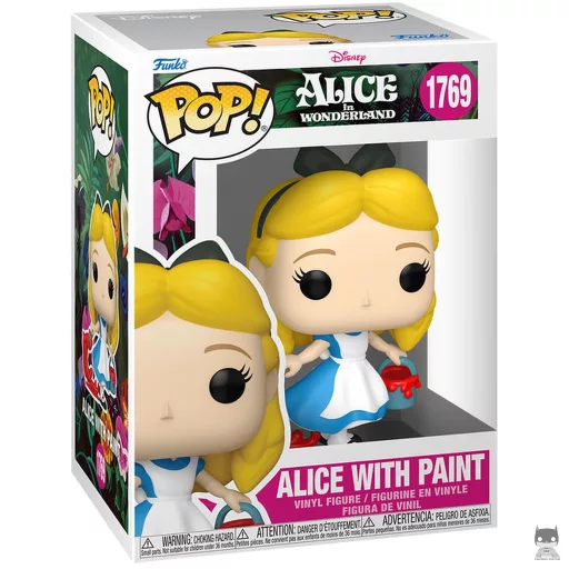 Figurine Funko POP Alice avec un pinceau (Alice au Pays des Merveilles)
