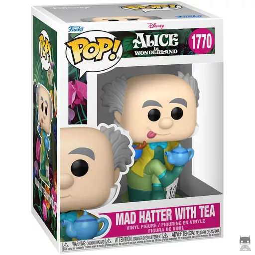 Figurine Funko POP Le Chapelier fou avec thé (Alice au Pays des Merveilles)