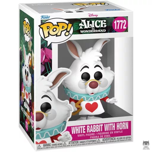 Figurine Funko POP Lapin blanc avec corne (Alice au Pays des Merveilles)