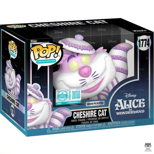 Figurine Funko POP Chat du Cheshire (Porcelaine) (Exclusive)