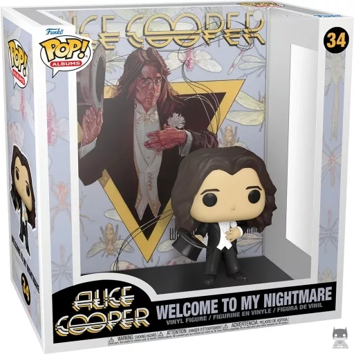 Figurine Funko POP Alice Cooper : Welcome to My Nightmare (Alice Cooper)