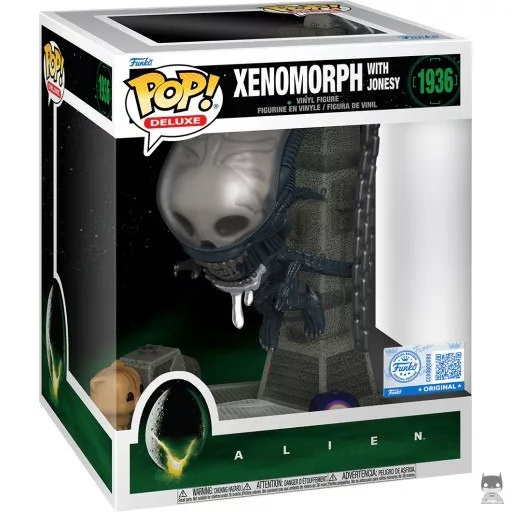 Figurine Funko POP Xenomorph avec Jones (Alien)