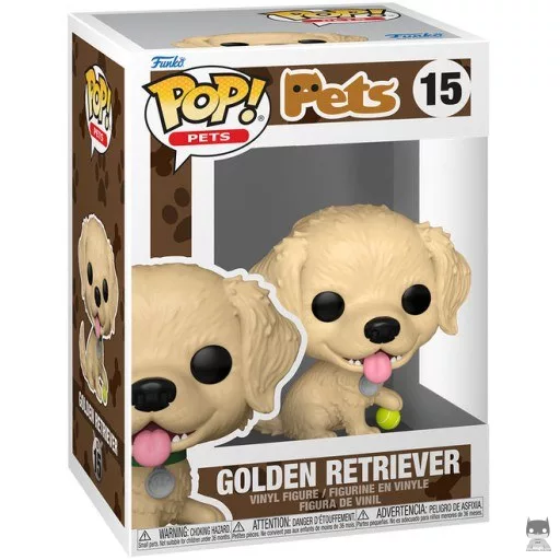 Figurine Funko POP Golden Retriever (Animaux de Compagnie)