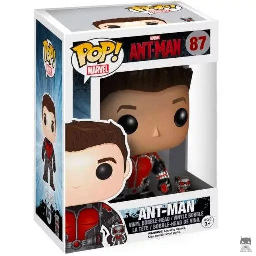 Figurine Funko POP Ant-Man (sans masque) (Ant-Man)