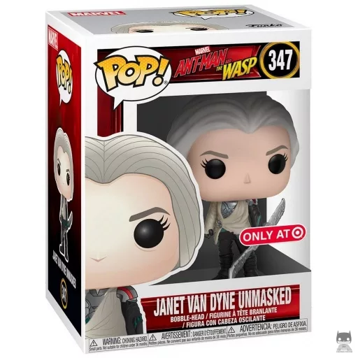 Figurine Funko POP Janet van Dyne (sans masque) (Ant-Man et la Guêpe)