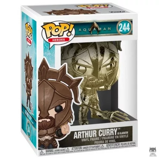 Figurine Funko POP Arthur Curry Gladiator (Doré) (Exclusive)