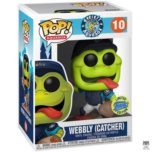 Figurine Funko POP Webbly Attrapeur (AquaSox)