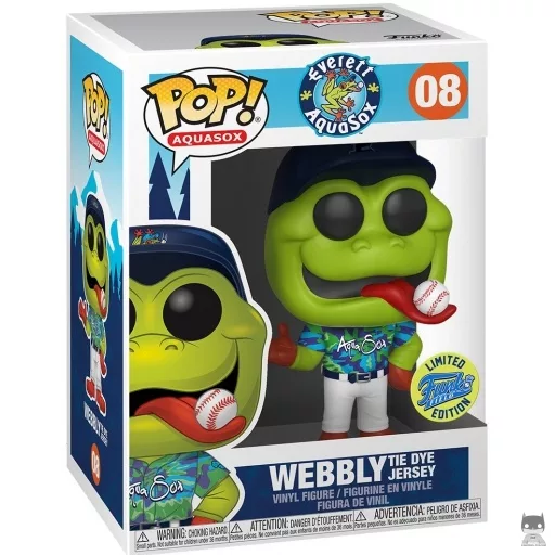 Figurine Funko POP Webbly Tie Dye Jersey (AquaSox)
