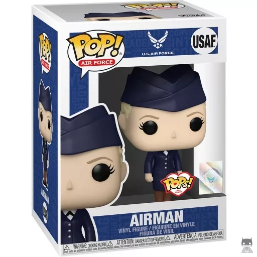 Figurine Funko POP Avaiateur Air Force Femme (Caucasien) (Pop! Vinyl)