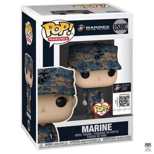Figurine Funko POP Marine Femme (Caucasien) (With Purpose)