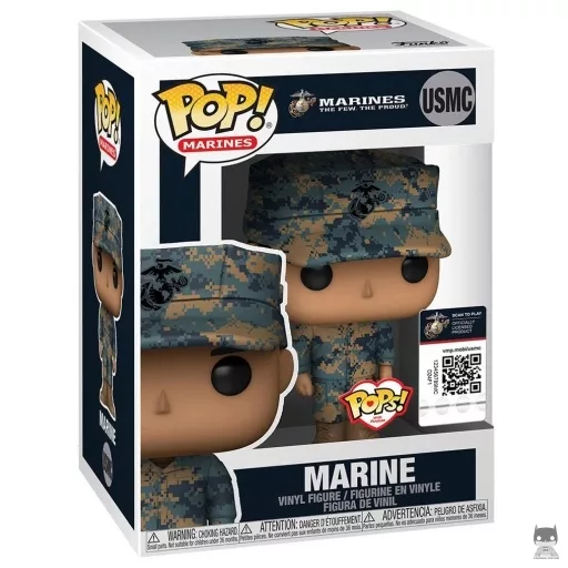 Figurine Funko POP Marine Homme (Hispanique) (With Purpose)