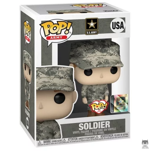 Figurine Funko POP Soldat Homme (Caucasien) (With Purpose)
