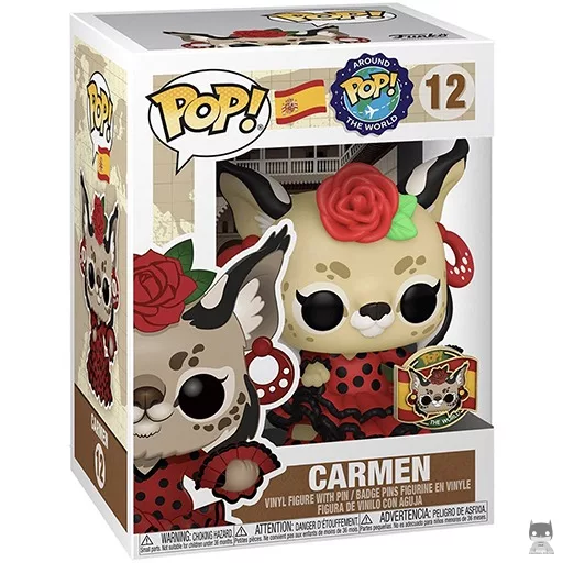 Figurine Funko POP Carmen (With Pins)