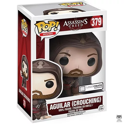 Figurine Funko POP Aguilar de Nerha Accroupi (Assassin's Creed)