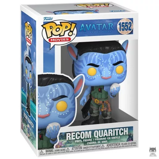Figurine Funko POP Recom Quaritch (Avatar)