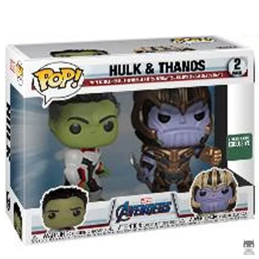 Figurine Funko POP Hulk & Thanos (Avengers)
