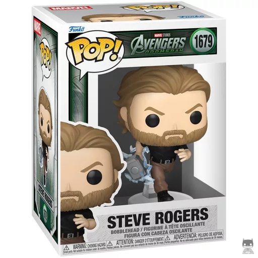 Figurine Funko POP Steve Rogers (Captain America (Steve Rogers))