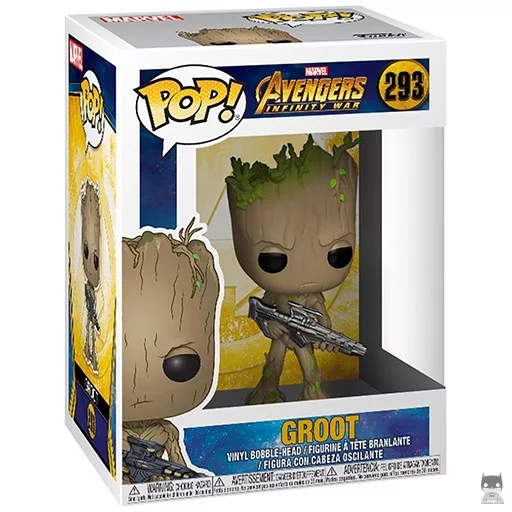 Figurine Funko POP Groot (avec Blaster) (Pop! Vinyl)