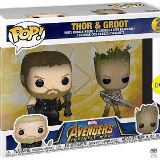 Figurine Funko POP Thor & Groot (Exclusive)