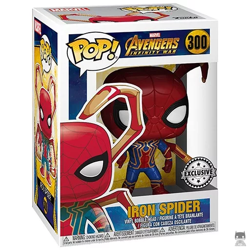 Figurine Funko POP Iron Spider (avec Pattes d'Araignée) (Exclusive)