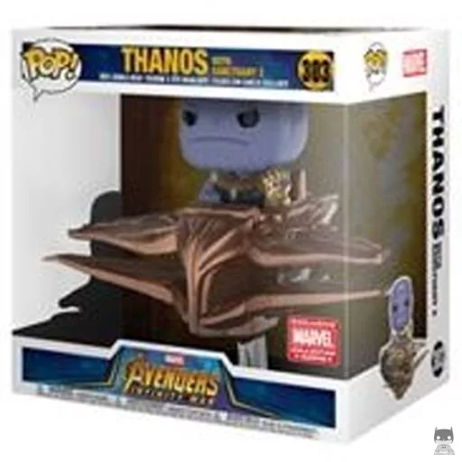 Figurine Funko POP Thanos dans Sanctuary II (Supersized) (Exclusive)
