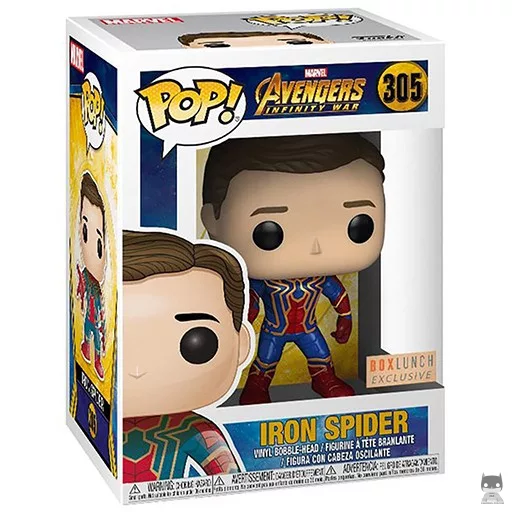 Figurine Funko POP Iron Spider (Sans Masque) (Exclusive)