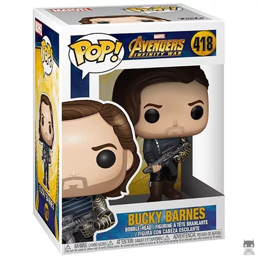 Figurine Funko POP Bucky Barnes (avec arme) (Pop! Vinyl)