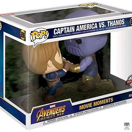 Figurine Funko POP Captain America vs Thanos (Avengers : Infinity War)