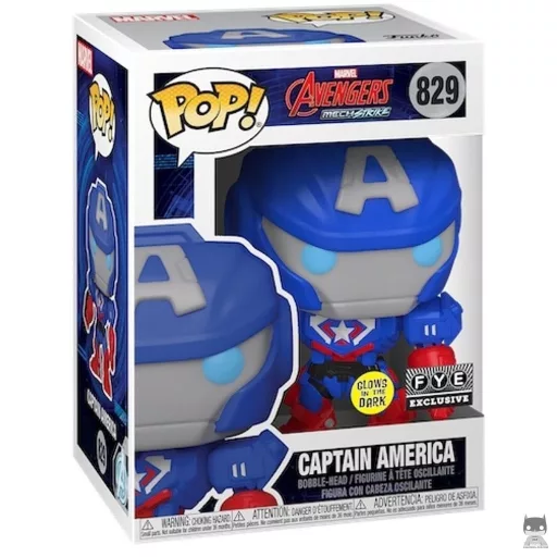 Figurine Funko POP Captain America (Avengers : Mech Strike)