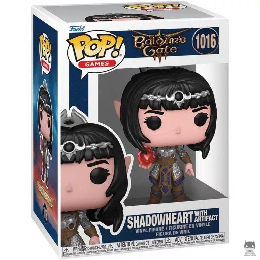 Figurine Funko POP Ombrecoeur avec Artefact (Baldur's Gate)