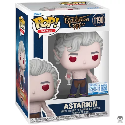 Figurine Funko POP Astarion (torse nu) (Baldur's Gate)