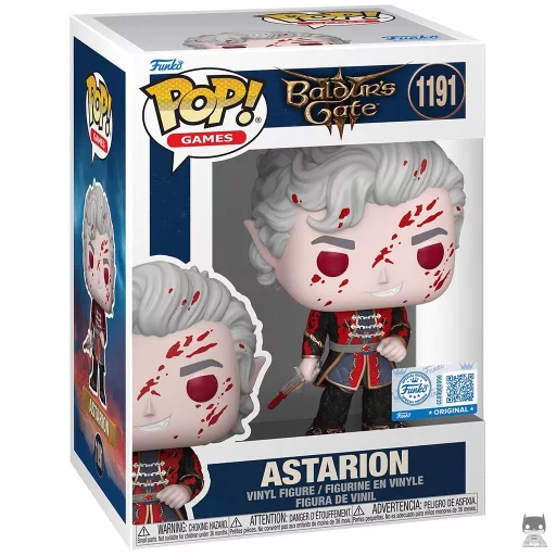 Figurine Funko POP Astarion (Bloody) (Baldur's Gate)