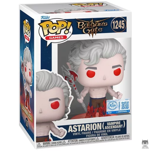 Figurine Funko POP Astarion (vampire ascendant) (Baldur's Gate)