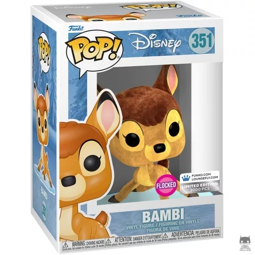 Figurine Funko POP Bambi sur glace (Flocked) (Bambi)