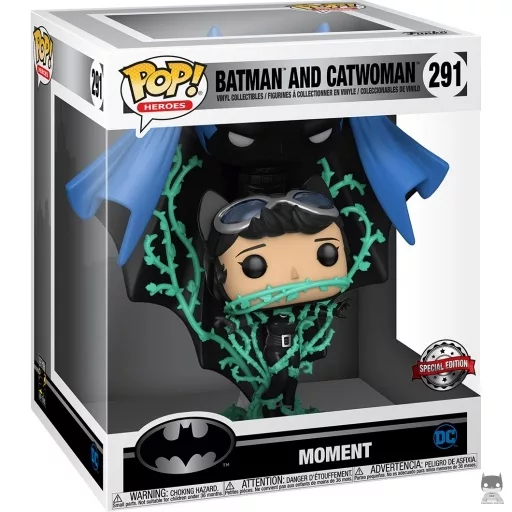 Figurine Funko POP Batman et Catwoman (Comic Moments)