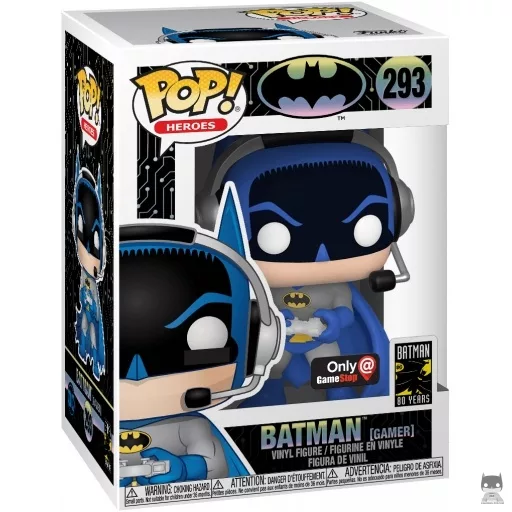 Figurine Funko POP Batman Gamer (Exclusive)