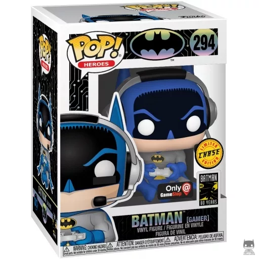 Figurine Funko POP Batman Gamer (Chase) (Exclusive)