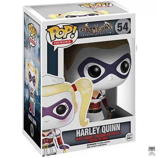 Figurine Funko POP Harley Quinn (Infirmière) (Batman : Arkham Asylum)