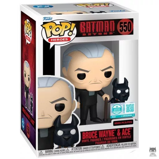 Figurine Funko POP Bruce Wayne & Ace (Batman Beyond)